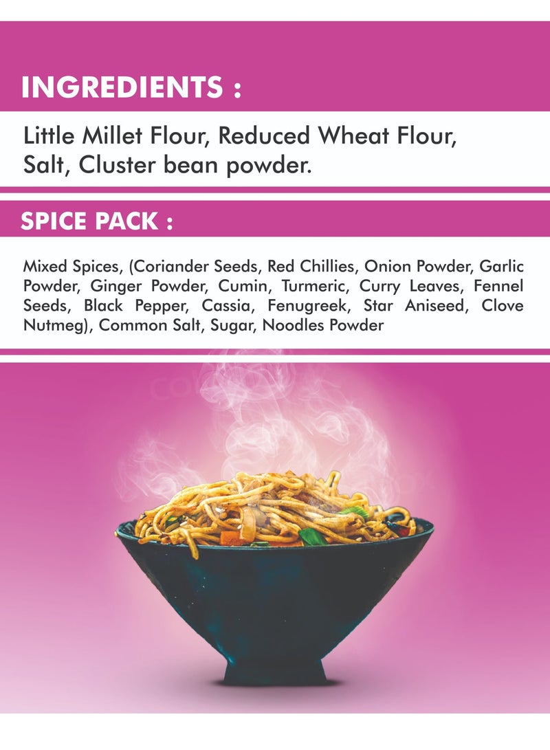 Empowered Millets Little Millet Noodles with Masala (180g pack of 2) - Image 5